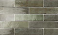 Equipe Tribeca Sage Green High Gloss 2.4x9.84 Porcelain  Tile