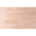 Equipe Tribeca Tea Rose High Gloss 0.5x8 Porcelain Jolly