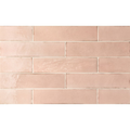 Equipe Tribeca Tea Rose High Gloss 2.4x9.84 Porcelain  Tile
