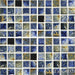 Eros Autumn 1-1/8x1-1/8 Square Glazed, Textured Porcelain  Mosaic