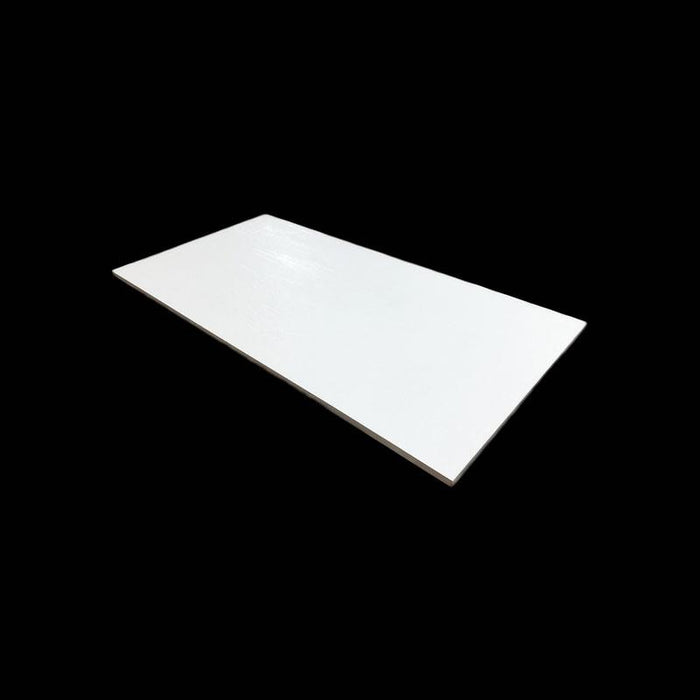 Essential Concrete White 12x24 Ceramic  Tile