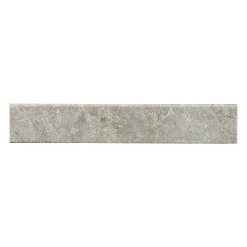 Essentials Ansello Grey Matte 3x18 Ceramic Bullnose