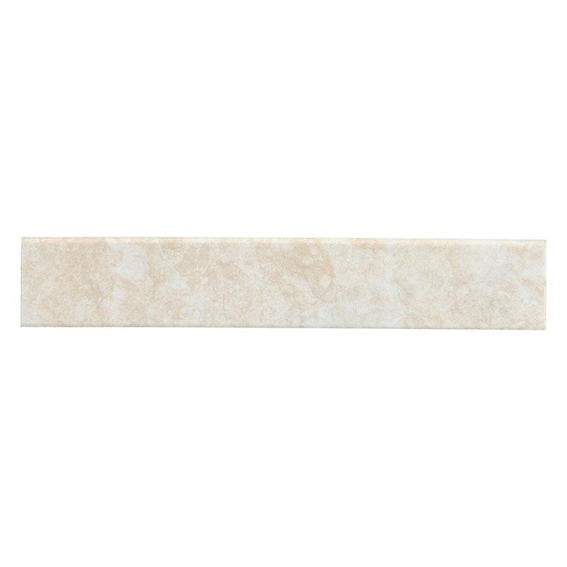 Essentials Ansello Ivory Matte 3x18 Ceramic Bullnose