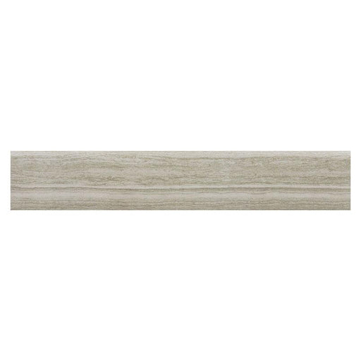 Essentials Charisma Silver Matte 3x18 Ceramic Bullnose