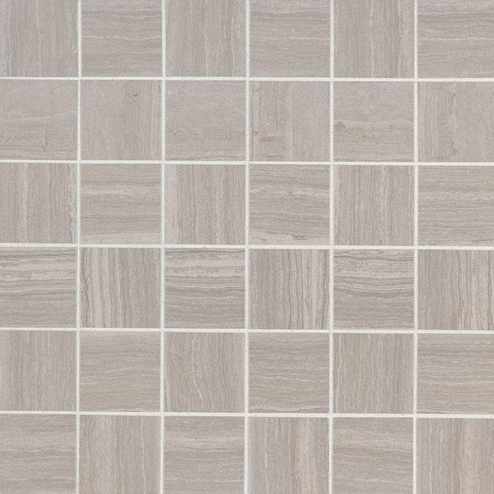 Essentials Charisma White 2x2 Square Matte Ceramic  Mosaic