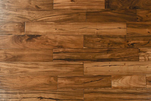 Exotic Walnut Acacia Golden 96   Solid Hardwood Small Leaf Acacia Flush Stair Nose