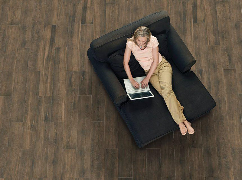 Extrawood Wenge 8x48 Porcelain  Tile