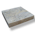 Fantastico Travertine Paver 12x12 Brushed   2 inch