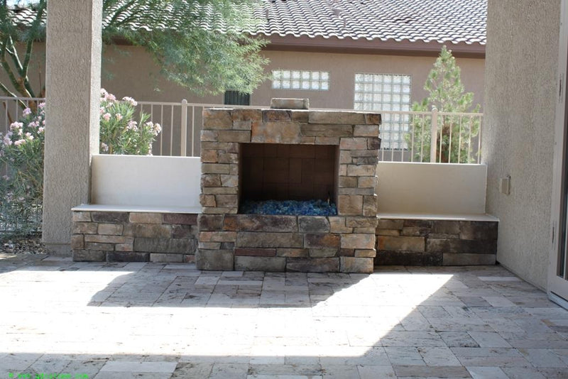 Fantastico Travertine Paver 16x24 Tumbled   1.25 inch