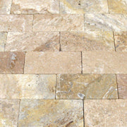 Fantastico Travertine Paver 6x12 Tumbled   1.25 inch