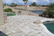 Fantastico Travertine Paver 6x12 Tumbled   1.25 inch