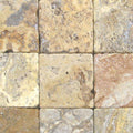 Fantastico Travertine Paver 6x6 Tumbled   1.25 inch