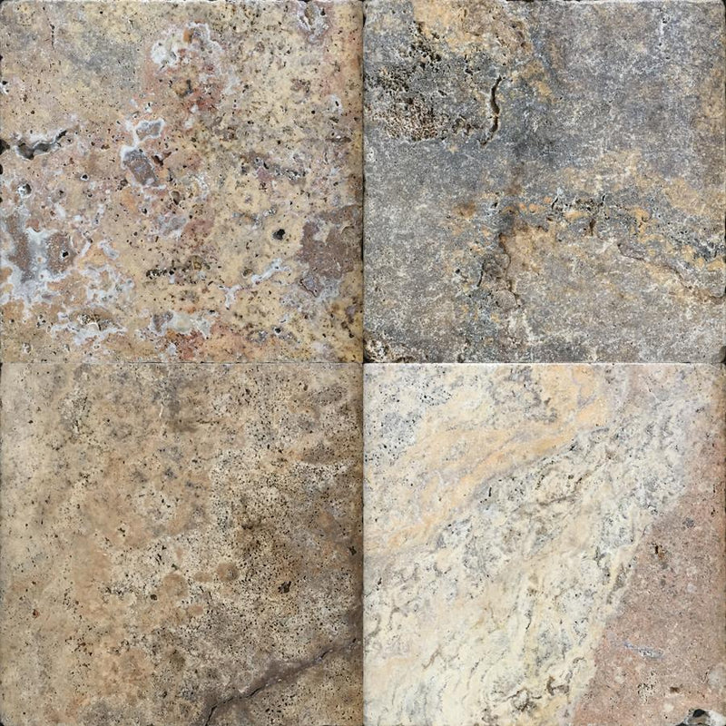 Fantastico Travertine Tile 12x12 Tumbled