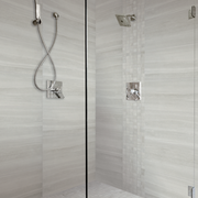 Feel Grey Stripes Matte 12x24 Porcelain  Tile