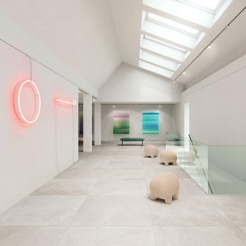 Feel White Matte 48x48 Porcelain  Tile