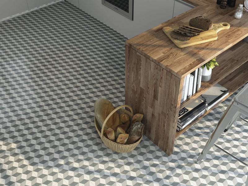 Fiore Waterline Brina 6x6 Porcelain  Tile