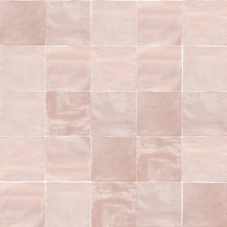 Flash Blush 5x5 Ceramic  Tile