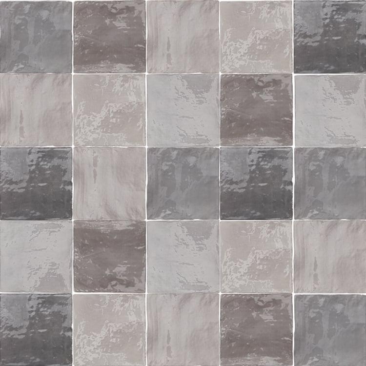 Flash Cool Grey 5x5 Ceramic  Tile