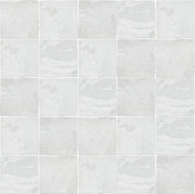 Flash White 5x5 Ceramic  Tile