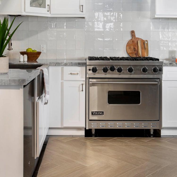 Flash White 5x5 Ceramic  Tile