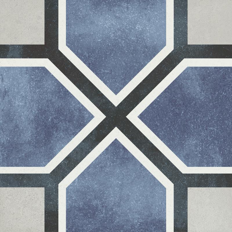 Fleur Waterline Antoinette 6x6 Porcelain  Tile