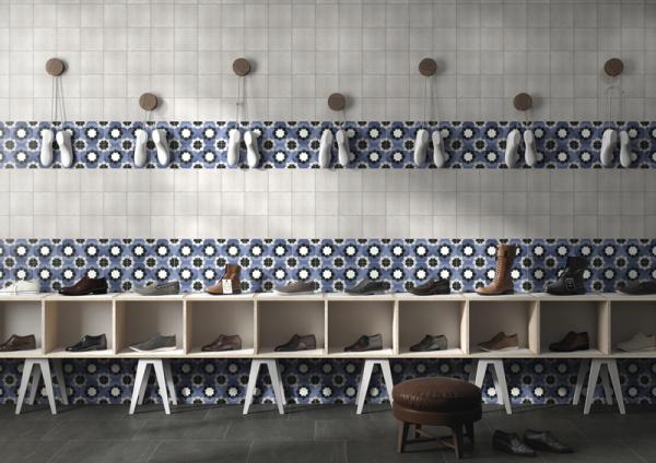 Fleur Waterline Janette 6x6 Porcelain  Tile