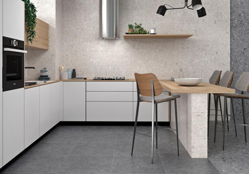 Flodsten Snow Matte 12x24 Porcelain  Tile