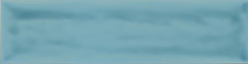 Flow Atoll Blue Glossy 3x12 Ceramic  Tile