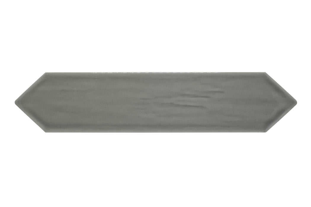 Flow Dark Gray Glossy 3x12 Ceramic  Tile