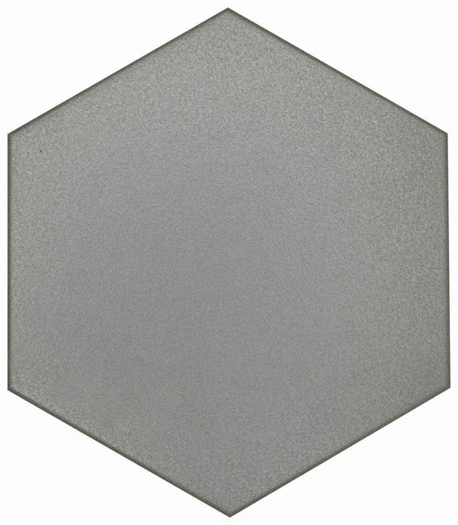 Flow Dark Gray Matte 8x9 Gres Stoneware  Tile
