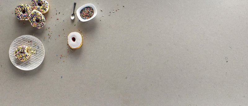 Fossil Gray 127x75 3 cm Matte Quartz Slab