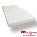 Freska Limestone Coping 12x24 Tumbled Bullnose, Beige 1.25 inch