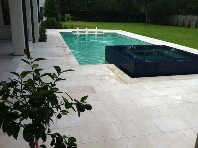 Freska Limestone Paver 16x32 Tumbled   1.25 inch