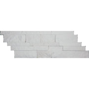 Freska Stacked Splitface Limestone  Mosaic