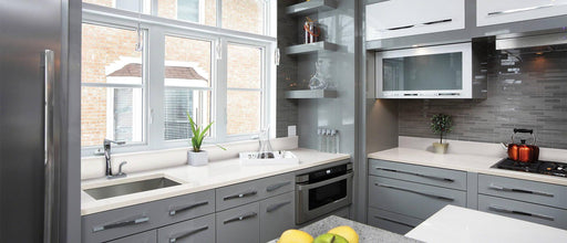 Frost White 108x42 2 cm Polished Quartz Prefab