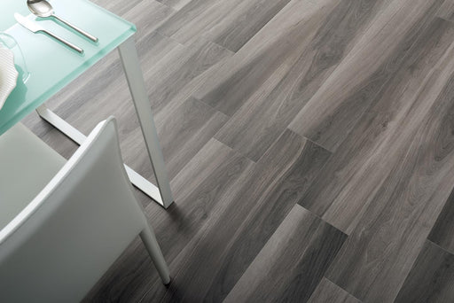 Gardenia Woodgrain Gray Natural 8x48 Porcelain  Tile