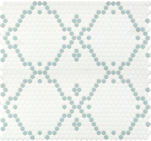Geometro 2.0 Bisou Dawn Hexagon Matte Glass  Mosaic