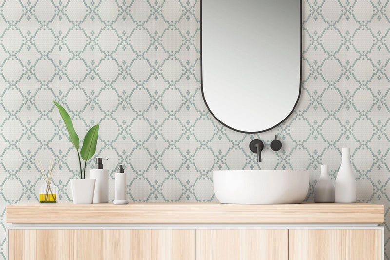 Geometro 2.0 Bisou Dawn Hexagon Matte Glass  Mosaic