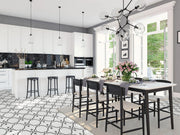 Geometro 2.0 Bisou Midnight Hexagon Matte Glass  Mosaic