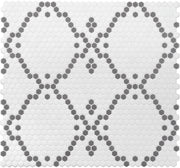Geometro 2.0 Bisou Sunset Hexagon Matte Glass  Mosaic