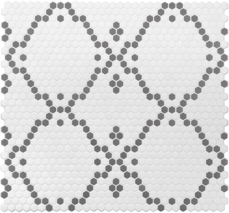 Geometro 2.0 Bisou Sunset Hexagon Matte Glass  Mosaic