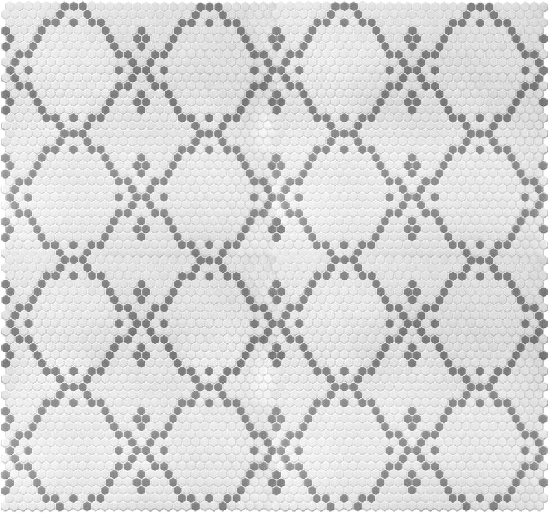 Geometro 2.0 Bisou Sunset Hexagon Matte Glass  Mosaic