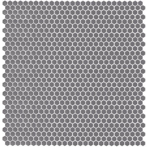 Geometro 2.0 Coin Hexagon Matte Glass  Mosaic