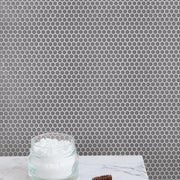 Geometro 2.0 Coin Hexagon Matte Glass  Mosaic