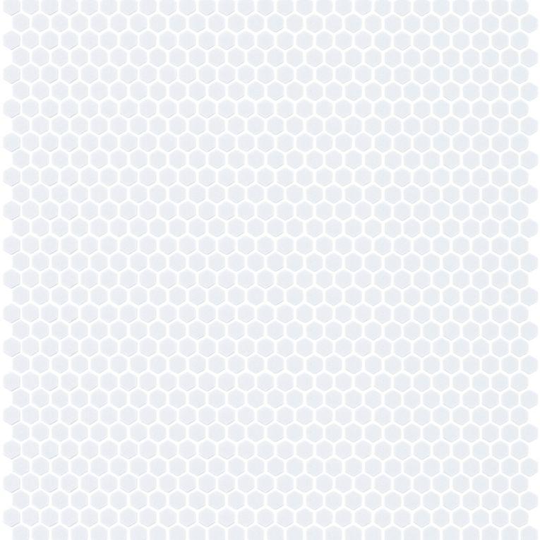 Geometro 2.0 Cotton Hexagon Matte Glass  Mosaic