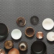 Geometro 2.0 Eclipse Hexagon Matte Glass  Mosaic