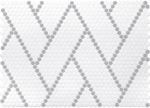 Geometro 2.0 Harmonie Bridge Hexagon Matte Glass  Mosaic