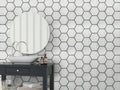 Geometro 2.0 Metro Downtown Hexagon Matte Glass  Mosaic