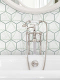Geometro 2.0 Metro Midtown Hexagon Matte Glass  Mosaic