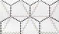 Geometro 2.0 Metro Uptown Hexagon Matte Glass  Mosaic